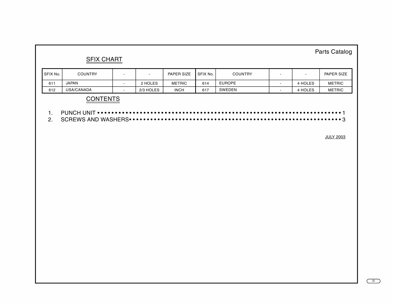 Konica-Minolta Options PK-6 Parts Manual-3